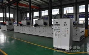 NMT-TZ-88纖維材料，先預(yù)熱再浸膠再固化預(yù)熱固化隧道爐(威海光威)